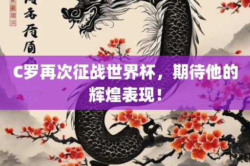 C罗再次征战世界杯，期待他的辉煌表现！漯河市盈旭机械设备有限公司