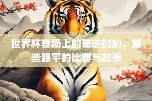 世界杯赛场上的奇迹时刻，那些踢平的比赛与故事漯河市盈旭机械设备有限公司
