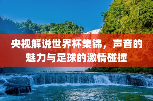 央视解说世界杯集锦，声音的魅力与足漯河市盈旭机械设备有限公司球的激情碰撞