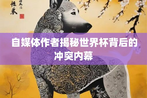 自媒体作者揭秘世界杯背漯河市盈旭机械设备有限公司后的冲突内幕