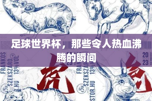 足球世界杯，那些令人热血沸腾的瞬间