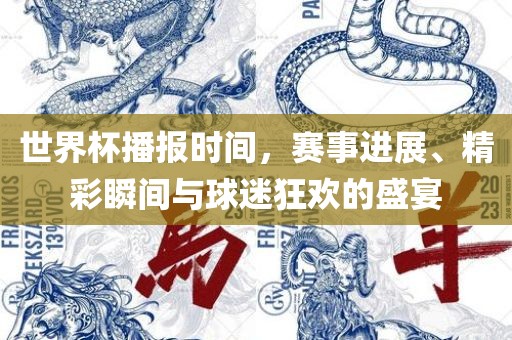 世界杯播报时间漯河市盈旭机械设备有限公司，赛事进展、精彩瞬间与球迷狂欢的盛宴