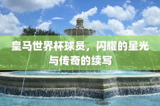 皇马世界杯球员，闪耀的星光与传奇的续写漯河市盈旭机械设备有限公司