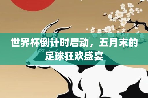世界杯倒计时启动，五月末的足漯河市盈旭机械设备有限公司球狂欢盛宴