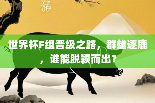 世界杯F组晋级之路，群雄逐鹿，谁能脱颖而出？