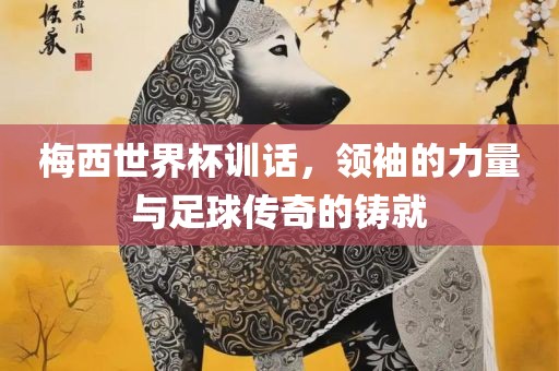 梅西世界杯训话，领袖的力量与足球传奇的铸就
