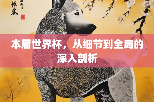 本届世界杯，从细节到全局的深入剖析漯河市盈旭机械设备有限公司