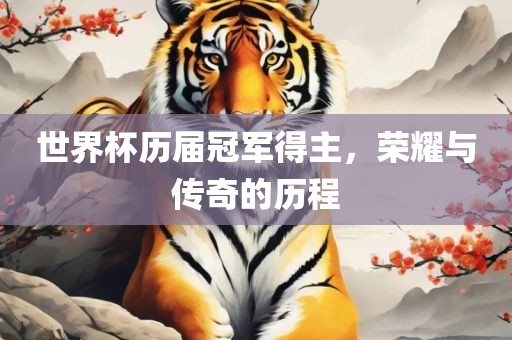 世界杯历届冠军得主，荣耀与传奇的历程