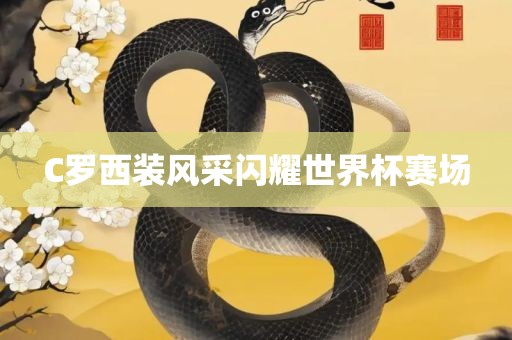 C罗西装风采闪耀世界杯赛场