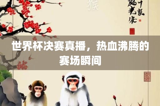 世界杯决赛真播，热血沸腾的赛场瞬间