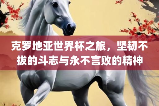 克罗地亚世界杯之旅，坚韧不拔的斗志与永不言败的精神