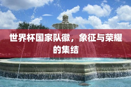 世界杯国家队徽，象征与荣耀的集结
