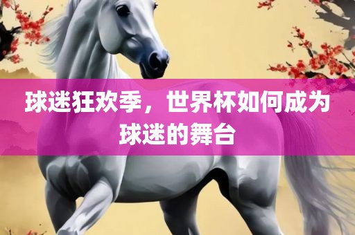 球迷狂欢季，世界杯如何成为球迷的舞台