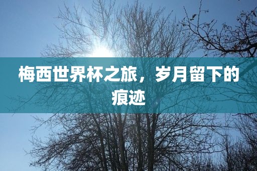 梅西世界杯之旅，岁月留下的痕迹