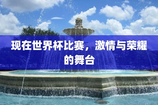 现在世界杯比赛，激情与荣耀的舞台