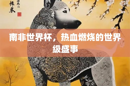 南非世界杯，热血燃烧的世界级盛事