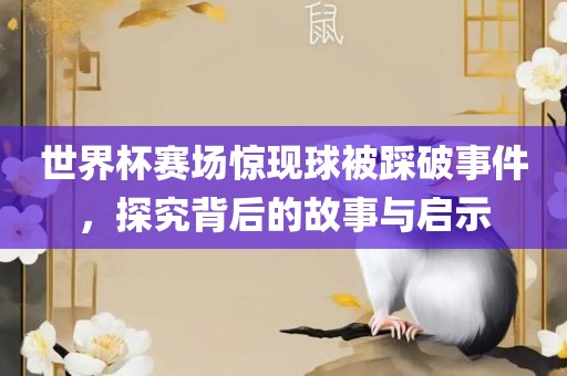 世界杯赛场惊现球被踩破事件，探究背后的故事与启示