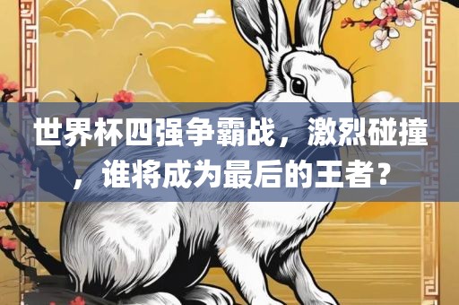 世界杯四强争霸战，激烈碰撞，谁将成为最后的王者？