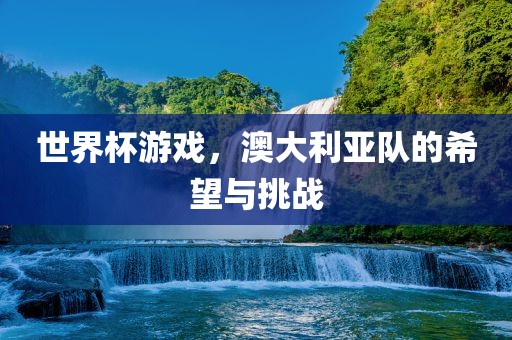 世界杯游戏，澳大利亚队的希望与挑战