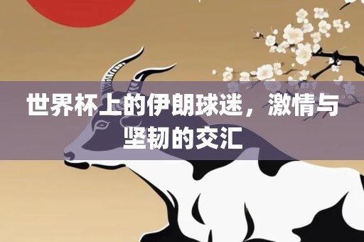 世界杯上的伊朗球迷，激情与坚韧的交汇