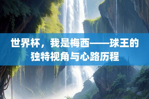 世界杯，我是梅西——球王的独特视角与心路历程