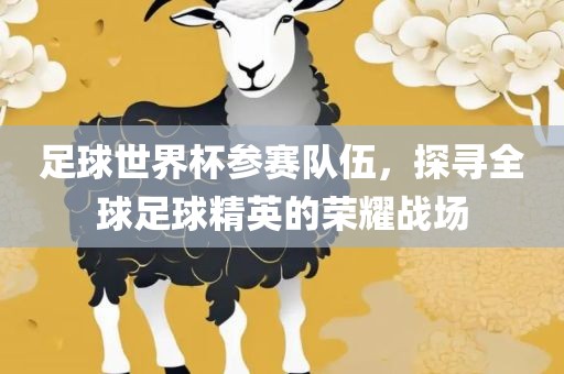 足球世界杯参赛队伍，探寻全球足球精英的荣耀战场