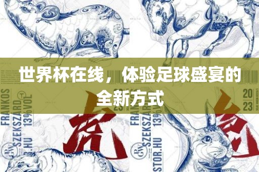 世界杯在线，体验足球盛宴的全新方式