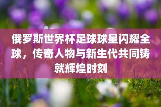 俄罗斯世界杯足球球星闪耀全球，传奇人物与新生代共同铸就辉煌时刻