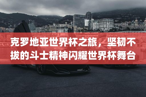 克罗地亚世界杯之旅，坚韧不拔的斗士精神闪耀世界杯舞台漯河市盈旭机械设备有限公司