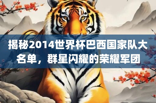 揭秘2014世界杯巴西国家队大名单，群星闪耀的荣耀军团