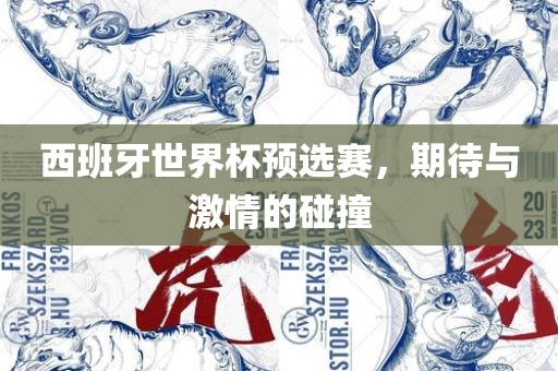 西班牙世界杯预选赛，期待与激情的碰撞