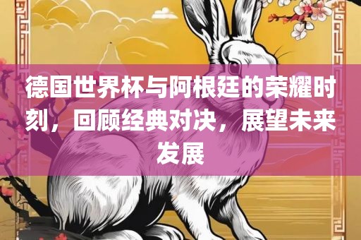 德国世界杯与阿根廷的荣耀时刻，回顾经典对决，展望未来发展