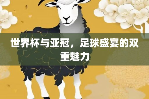 世界杯与亚冠，足球盛宴的双重魅力