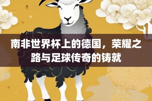 南非世界杯上的德国，荣耀之路与足球传奇的铸就