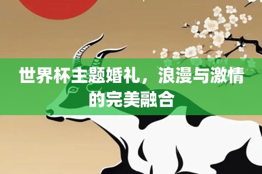 世界杯主题婚礼，浪漫与激情的完美融合