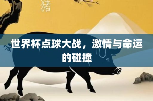 世界杯点球大战，激情与命运的碰撞