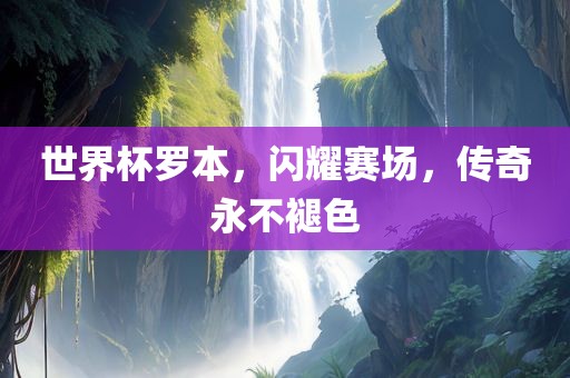 世界杯罗本，闪耀赛场，传奇永不褪色