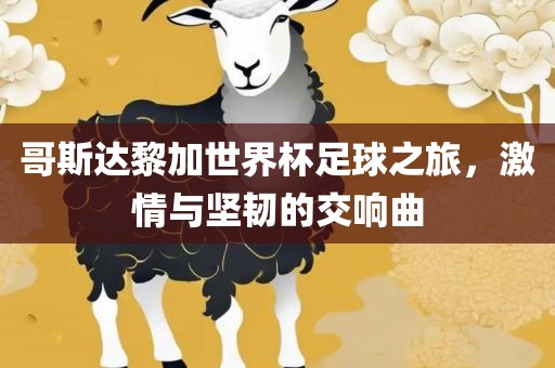 哥斯达黎加世界杯足球之旅，激情与坚韧的交响曲