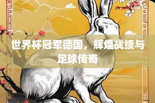 世界杯冠军德国，辉煌战绩与足球传奇