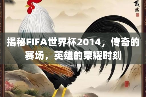 揭秘FIFA世界杯2014，传奇的赛场，英雄的荣耀时刻