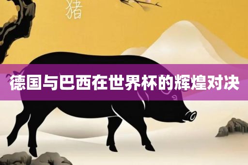 漯河市盈旭机械设备有限公司德国与巴西在世界杯的辉煌对决