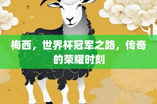 梅西，世界杯冠军之路，传奇的荣耀时刻