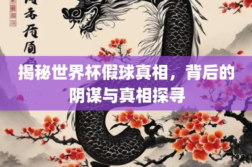 揭秘世界杯假球真相，背后的阴谋与真相探寻漯河市盈旭机械设备有限公司
