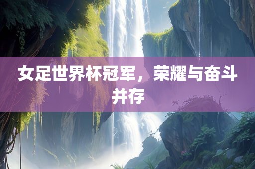 女足世界杯冠军，荣耀与奋斗并存漯河市盈旭机械设备有限公司