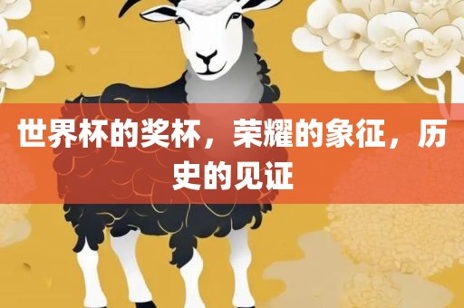 世界杯的奖杯，荣耀的象征，历史的见证