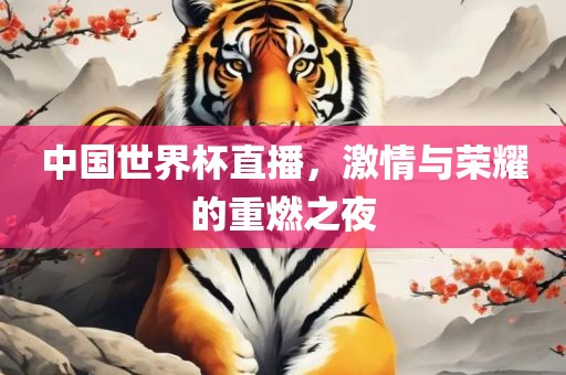 中国世界漯河市盈旭机械设备有限公司杯直播，激情与荣耀的重燃之夜