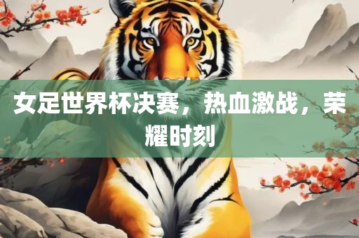 女足世界杯决赛，热血激战，荣耀时刻