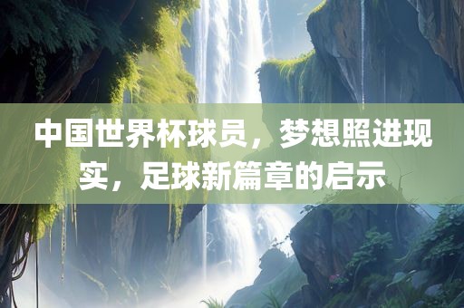 中国世界杯球员，梦想照进现实，足球新篇章的启示漯河市盈旭机械设备有限公司