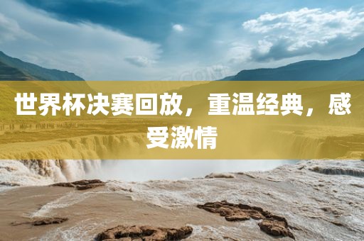世界杯决赛回放漯河市盈旭机械设备有限公司，重温经典，感受激情