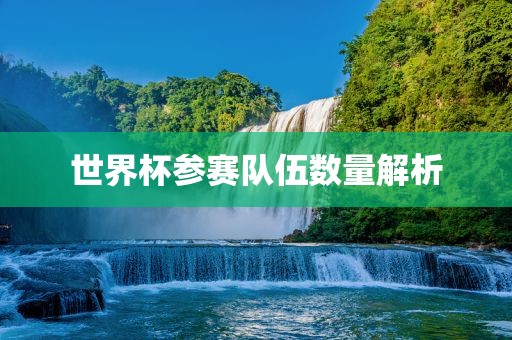 世界杯参赛队伍数量解析漯河市盈旭机械设备有限公司